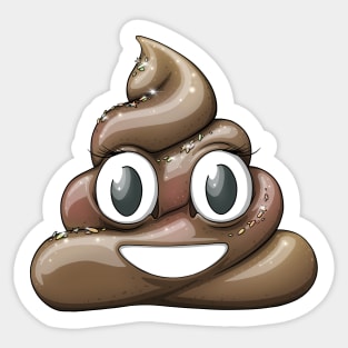 Reva Prisma pile of poo emoji Sticker